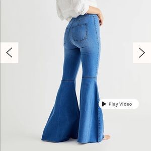 Free People Pull On Flare jeans